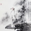 Zhen banqiao bambú chino 4